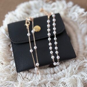 Elegant Pearl Chain bracelet